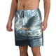 thumbnail image 2 of Fotbe Fantasy Swan Yacht Design Trajes de Baño Estampados para Hombre, Shorts de Verano de Secado Rápido, Ropa de Playa, Bañadores-XX-Large, 2 of 6