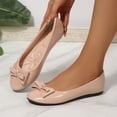 thumbnail image 5 of Rexoro Women Ballet Flats Bow Round Toe Slip On Dress Shoes Women's Office Shoes, 5 of 6