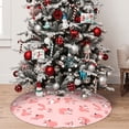 thumbnail image 5 of Yiaed Fox Print Christmas Tree Skirt , Tree SkirtsTree Mat for Christmas Winter Holiday Indoor Decorations-36", 5 of 7