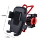 thumbnail image 4 of Fiudx Soporte Universal para Teléfono de Bicicleta con Bloqueo Automático, Rotación de 360°, Estable y Duradero, para Manillar de Motocicleta, Fácil Instalación, Negro, Rojo, Azul y Amarillo, 11 X 10, 4 of 7