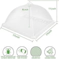 thumbnail image 5 of Food Covers Pop-Up Encrypted Mesh Plate Serving Tents, Fine Net Screen Umbrella for Outdoors, Parties, Picnics, BBQs, Reusable and Collapsible, 5 of 6