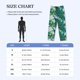 thumbnail image 4 of Fotbe Peacock And Flowers Pantalones de Pijama para Hombre, Pantalones de Dormir, Pantalones de Casa con Cintura Ajustable y Bolsillos-Small, 4 of 6
