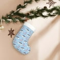 thumbnail image 7 of Balery Rainbow Dinosaur Pattern Christmas Stockings with Initials, 18" Large Knit Christmas Stocking,Xmas Stocking for Kids, Holiday and Family Stocking, 7 of 7