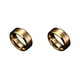 thumbnail image 3 of Sonducket Anillos unisex Joyas Citas Novios Novias Esposa Marido Aniversario personalizado Regalos Accesorios Tamaño 6 Tamaño 6 2piezas Sonducket CBP214058, 3 of 5