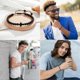 thumbnail image 4 of Cross Bracelet For Men, Christian Gifts For Men, Cross Jewelry Religious Gifts For Men Husband Boyfriend Son Brother Grandson, Easter, Christmas, Birt, 4 of 5