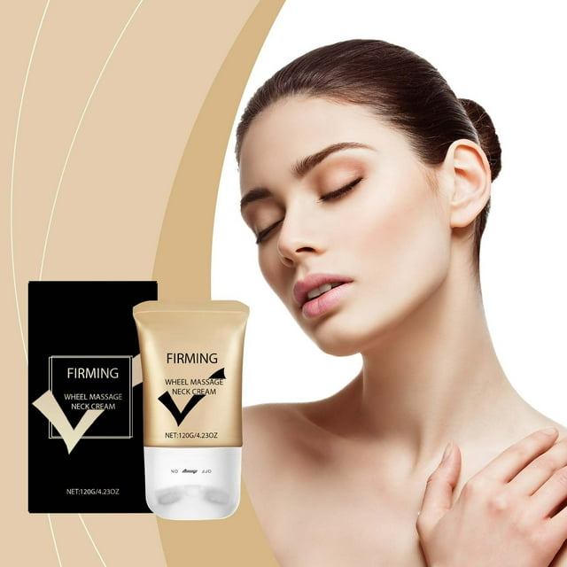 Cremas y humectantes La crema para el cuello en rodillo es práctica y se ajusta cómodamente al cuello para una experiencia firme y reparadora.