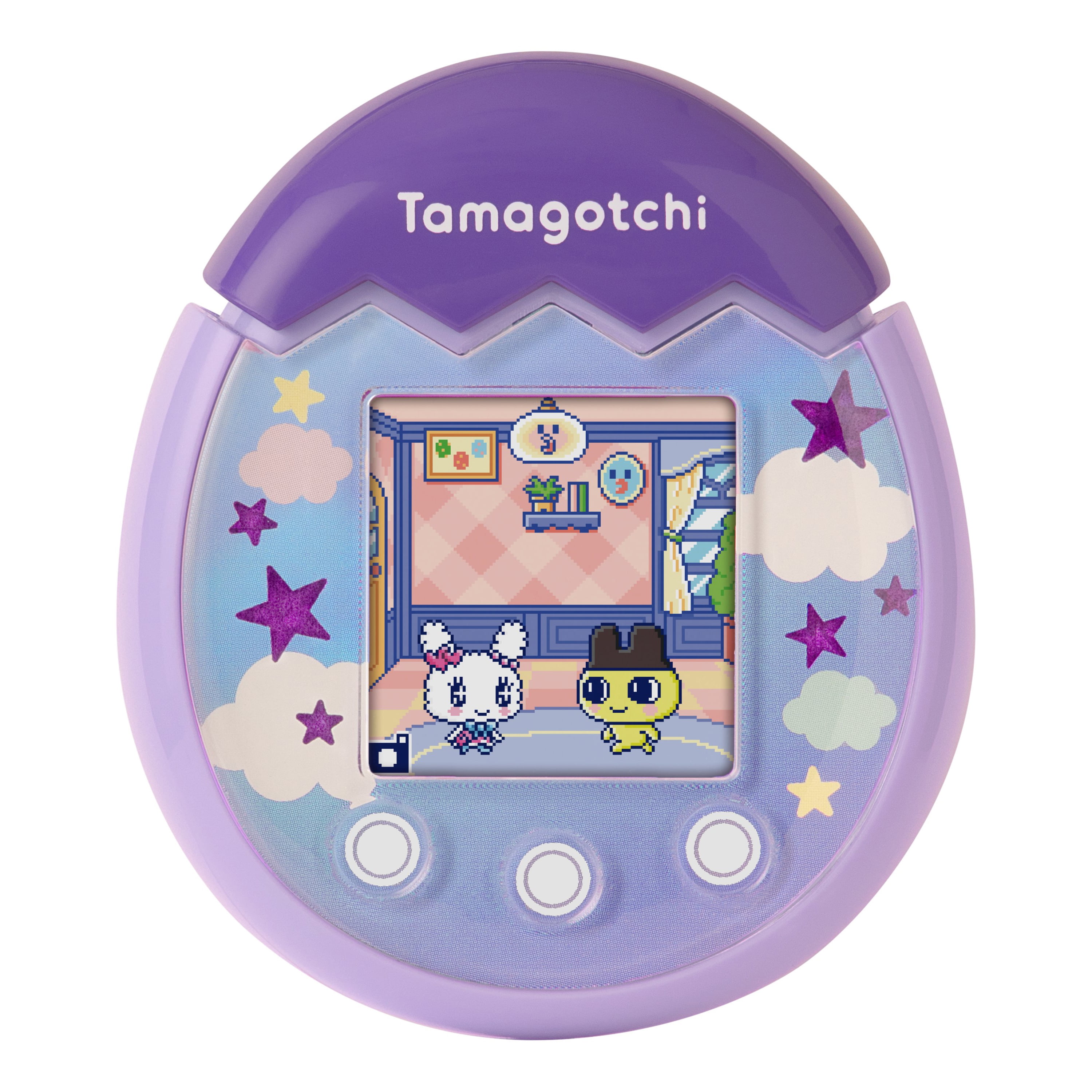 boutons tactiles jeux et appareil photo 42911 Bandai Tamagotchi PIX-Floral rose-animal électronique virtuel avec écran couleur 