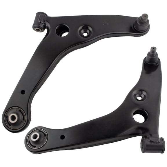BOXI 2pcs Front Lower Control Arms w/Ball Joints Assembly Replacement for Mitsubishi Lancer 2002 2003 2004 2005 2006 2007- Excluding AWD & Turbocharged Models | K620384 K620345