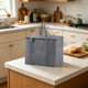 thumbnail image 3 of Yhmxh Bolsa térmica grande y bolsas térmicas para la compra, ideales para reparto de comida. Nevera plegable. Bolsas reutilizables para picnics con base rígida, cierre de cremallera, plegables y re, 3 of 6
