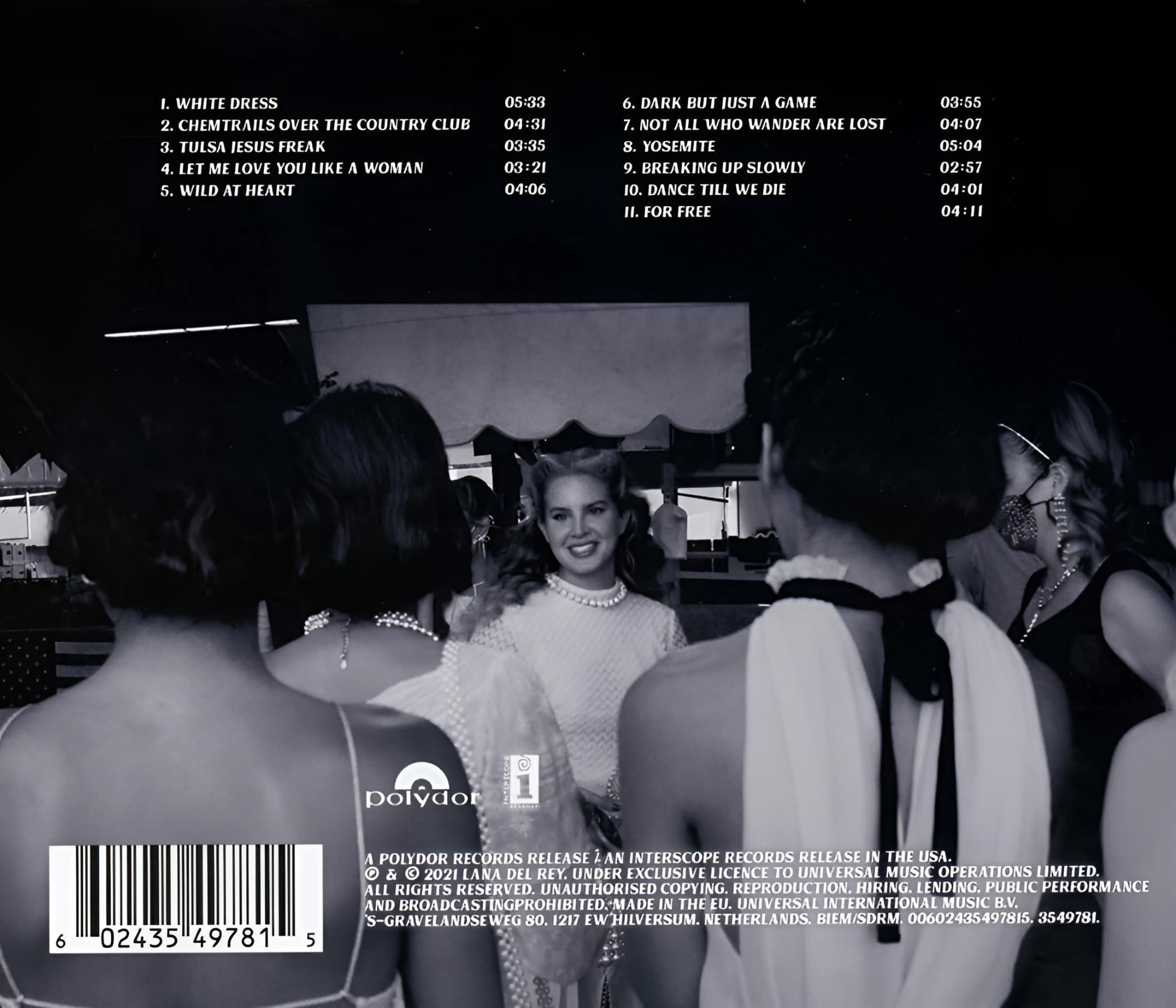 Lana Del Rey - Chemtrails Over The Country Club - Music