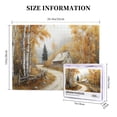 thumbnail image 5 of 500 PCS 500 Piece Jigsaw Puzzles The Way Home,Stunningly Vibrant Colors,Oil Painting Style Wooden Puzzle For Adults,Ideal For Relaxation And Family Fun,Every Piece Is Unique, 5 of 6