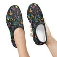 thumbnail image 6 of Psesaysky Shining Mushroom Printed Sneakers for Child Girls Soft Light Breathable Slip-on Loafers Size 11-15, 6 of 7