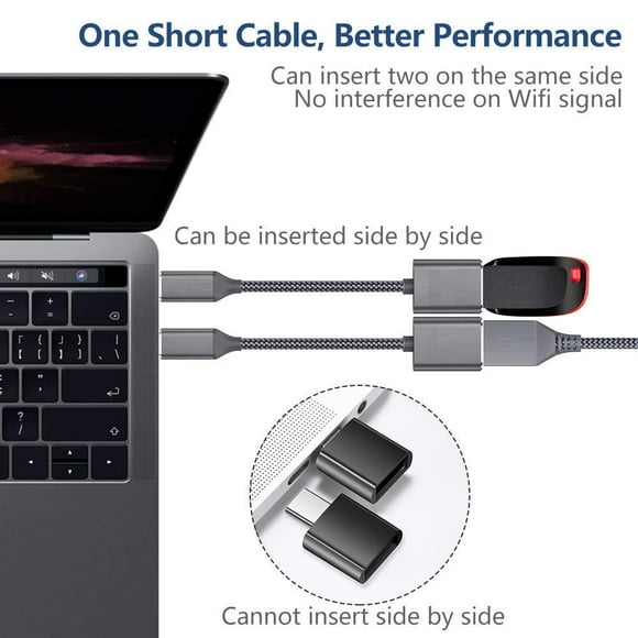 USB C Adapter OTG Cable Type C to USB 3.0 USB 2.0 OTG Type-C Adapter for Samsung One Plus MacBook