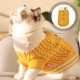 thumbnail image 4 of KAKOWELY 1 suéter de invierno para mascotas, cuello alto, disfraz para perros pequeños, ropa para cachorros, 4 of 5