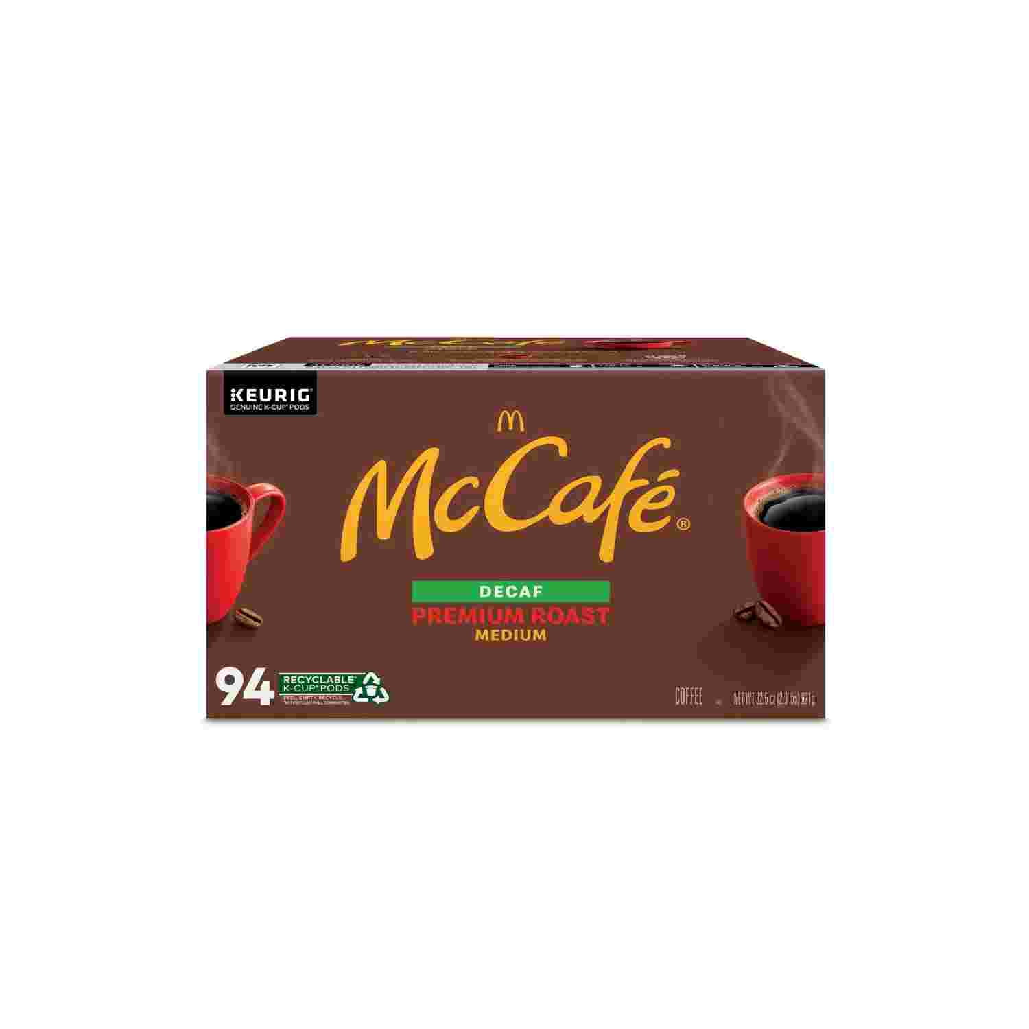 McCafe Decaf Premium Roast K-Cup Coffee 