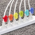 thumbnail image 5 of Wrap-It Storage Cable Labels (48 Pack) - Write-On Cord Identification Tags, Cable Tags and Wire Labels for Cords and Electronics - Oval Multi-Color, 5 of 10