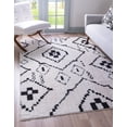 thumbnail image 3 of Rugs.com Morocco Collection Rug – 9' x 12' Ivory High-Pile Rug Perfect For Living Rooms, Large Dining Rooms, Open Floorplans, 3 of 8