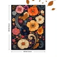 thumbnail image 3 of Qisvanset 12x16 Inch Framed Canvas Wall Art Psalm Vintage Paisley Floral Faith Home Poster Wall Art, 3 of 8