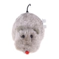 thumbnail image 4 of Clockwork Mouse Toy Cat Plush Rat Movimiento mecánico Juguete interactivo (Gris), 4 of 7