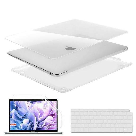 ASTRAEA Compatible with MacBook 13 inch Case 2025-2022 Release M4 M3 M2 A3240 A3113 A2681, Laptop Plastic Hard Shell Case Keyboard Cover Screen Protector, Crystal Clear