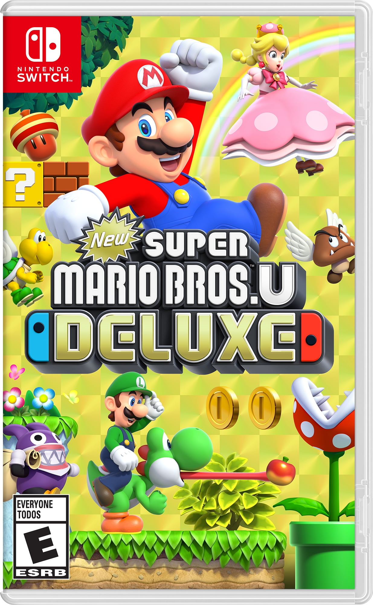 Flat putty inflation New Super Mario Bros U Deluxe, Nintendo, Nintendo Switch, 045496592691 -  Walmart.com