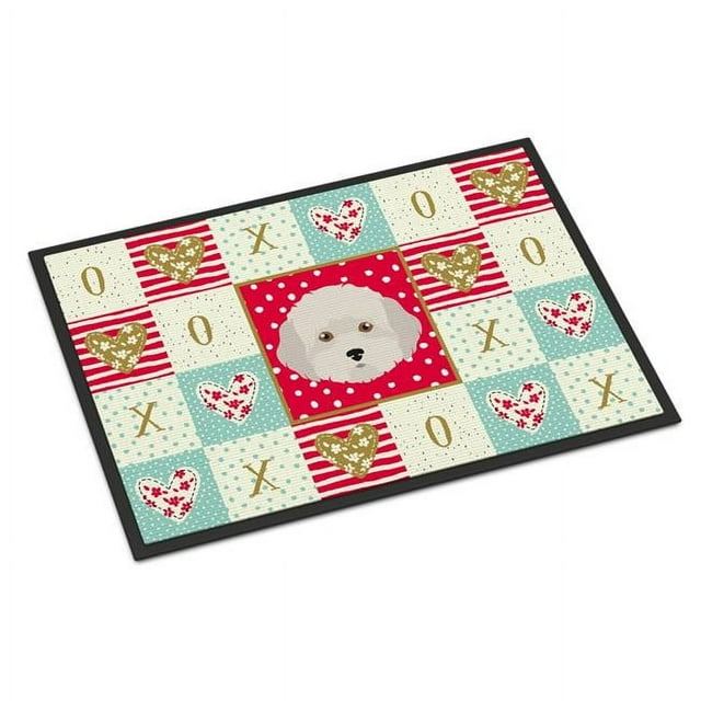 Carolines Treasures CK5193JMAT Tapis Intérieur Ou Extérieur Cyprus Poodle 24 x 36 Po.