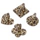 thumbnail image 1 of Soporte de exhibición profesional para práctica de manicura, herramienta para salón de uñas en casa, Color leopardo, 4 Uds., 1 of 8