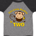 thumbnail image 4 of Inktastic Little Monkey 2nd Birthday Boy Boys Baby Bodysuit, 4 of 5