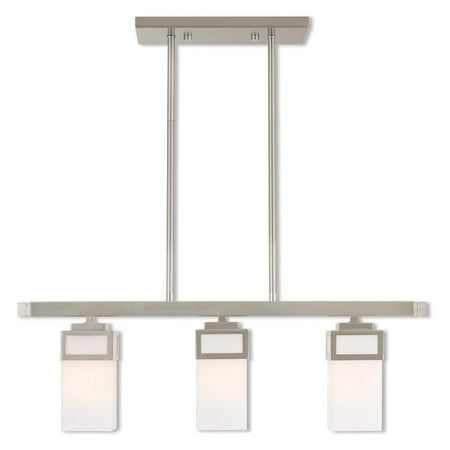 

Livex Lighting Harding 3 Light Linear Chandelier