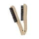 thumbnail image 1 of cepillos de alambre para limpiar escoria de soldadura, óxido y polvo, mango de acero al carbono resistente de 10 pulgadas, como se muestra, como se muestra, 1 of 5