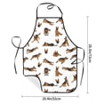 thumbnail image 2 of Sikiie German Shepherd Dog Aprons for Kitchen Cooking Aprons, Chef Apron for Men Women Chef, 2 of 7