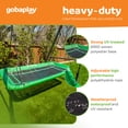 thumbnail image 4 of gobaplay Outdoor Swing Set Frame & gobaplay Tree Swing Platform, Green, 4 of 10