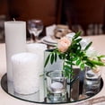 thumbnail image 4 of Party Tray Large Capacity DIY Acrylic Mirror Surface Table Centerpiece Candle Plate Hotel Decoration, 4 of 10