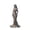 Dark Gray, variant on Hugtrea Vintage Hooded Cowl Women Figurine 3D Printed Fishtail Dress Faceless Lady Statue Sculpture Home Office Decoration Ornament