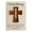 Brown, variant on A Pocket Blessing, Baseball Football Softball Cross Edition, Handmade Pocket-Sized Cross Gift for Christian Athletes, Inspirational Token for Teams & Youth Group Encouragement Decor