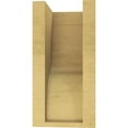thumbnail image 4 of 5"W x 5"D x 10"H Wide Garner Rough Cedar Woodgrain TimberThane Corbel, Primed Tan, 4 of 6