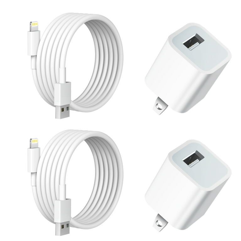 iPhone Charger-Apple MFi Certified-Lightning Cable to USB 2-Pack Fast Wall  Charger Cable Compatible with iPhone 14/13/13Pro/12/12