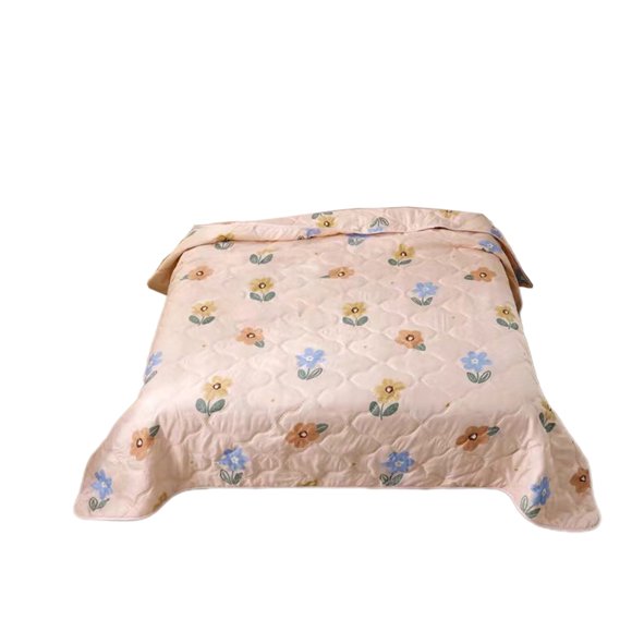 Meitianfacai Bed Blanket Twin Cotton Thermal Blanket Lightweight Bed Throw Breathable Premium Soft Comfortable Blanket for All Season(C)