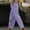 Purple, variant on Wensltd Linen Pants Women Casual Summer Capris Loose Fit Drawstring