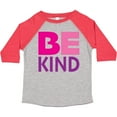 thumbnail image 3 of Inktastic Be Kind Logo in Pink and Purple Boys or Girls Toddler T-Shirt, 3 of 5