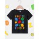 thumbnail image 2 of Boys' Summer Master Builder Graphic T-Shirt - Colorful Block Print, Short Sleeve, Crew Neck, Cotton Casual Top for Youngsters, Casual Youngsters's Clothing | Colorful Print Tee | Cotton Fabric, 2 of 7