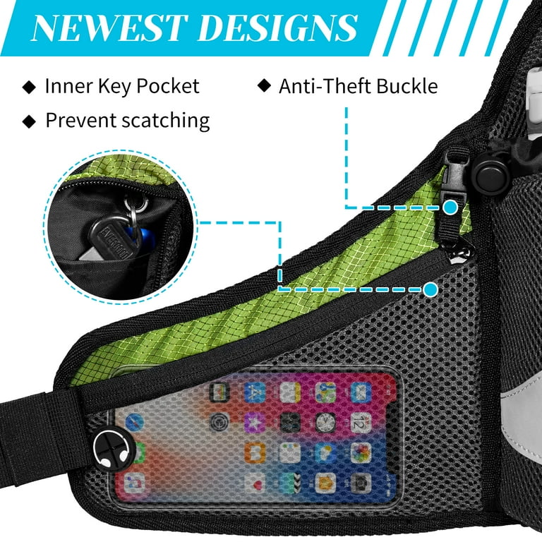 Reflective shop fanny pack