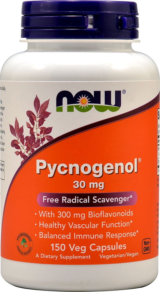 Now Foods Pycnogenol 30 Mg 150 Veg Capsules