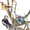Colorful Artificial Mushroom Birds-B6625