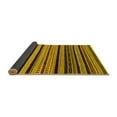 thumbnail image 2 of Ahgly Company Indoor Rectangle Abstract Yellow Modern Area Rugs, 6' x 9', 2 of 4