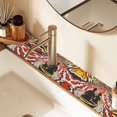thumbnail image 2 of Yayeee Faucet Mat for Kitchen Sink 14.7" Diatomite Long Splash Guard Pad, Abstract Boat Ride, 2 Pack, 2 of 7
