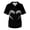 AAB27-White, variant on IYYVV Scrubs For Men Halloween Scrub Top Pumpkin Bat Fun Print Nurse Shirt Funny Short Sleeve Vneck Nurse Uniform With Pockets Yellow 3XL