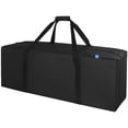 thumbnail image 1 of Bolsa de lona COOLBEBE 36 Sports de 100 litros con cremallera mejorada, color negro, 1 of 8