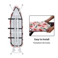 thumbnail image 5 of HELLHERO Iron Pad Board Cover with Elastic Edges & Adjustable Elastic Edge Fit for Home Use 15" x 54", Panda Head Strawberry, 5 of 6