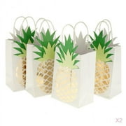2x 4x Gift Bag Gift Bag Paper Bag Paper Bags with Pineapple Printed